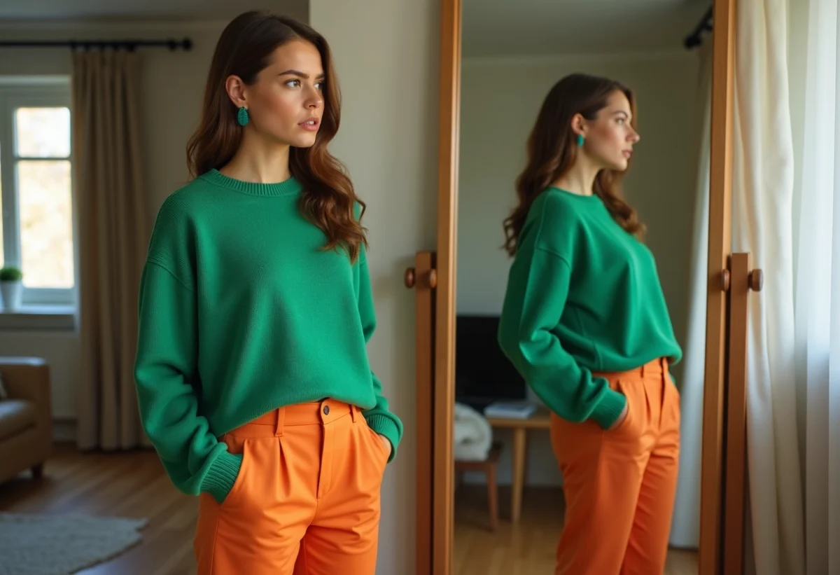 Couleurs incompatibles avec le vert : éviter les associations malheureuses