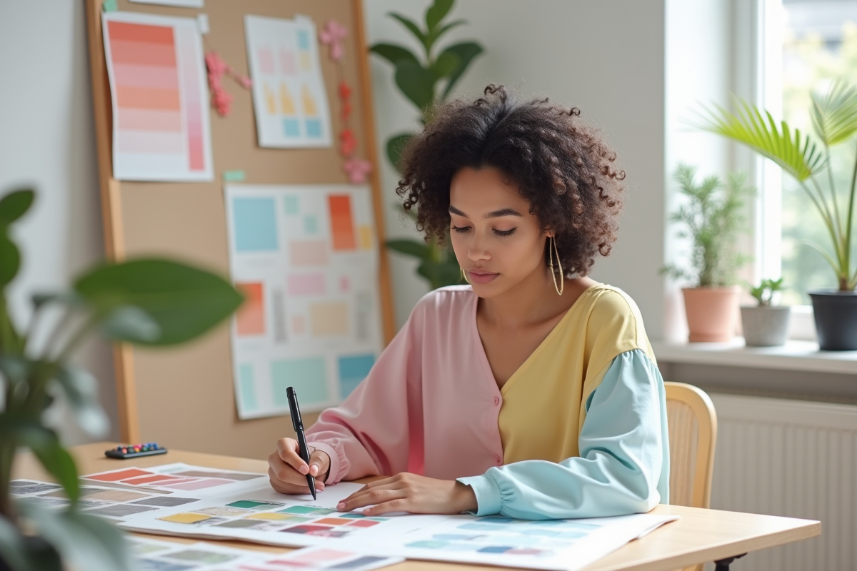 Palette de couleurs tendance pour 2025 : les teintes à privilégier